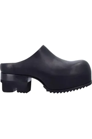 Rick Owens Sko, Dame, Sort, 40 EU, Læder, Sorte Læder Slip-On Sko