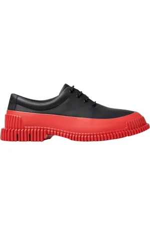 Camper Sko, Herre, Flerfarvet, 42 EU, Læder, Rød Sole Chunky Sneaker