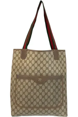 Gucci Pre-owned, Dame, , ONE SIZE, Uld, Pre-owned Canvas gucci-tasker