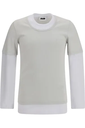 MAGLIANO Top, Herre, Grå, S, Innovativ Dobbeltlags Langærmet Jersey