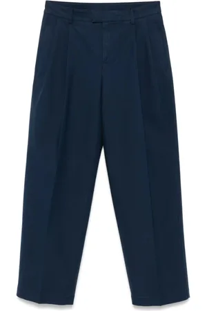 Tommy Hilfiger Bukser, Herre, Blå, S, Marineblå Broderet Logo Bukser