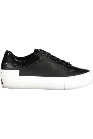 Calvin Klein Sko, Dame, Sort, 39 EU, Uld, Sorte sneakers til kvinder med sports sko stil
