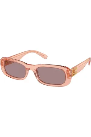 Miu Miu Tilbehør, Dame, Lyserød, 53 MM, Rosa Frame Solbriller