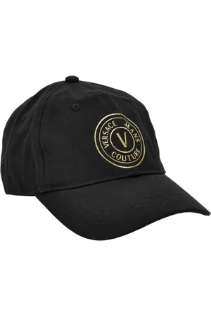 VERSACE Tilbehør, Dame, Sort, ONE SIZE, Bomuld, Hatte
