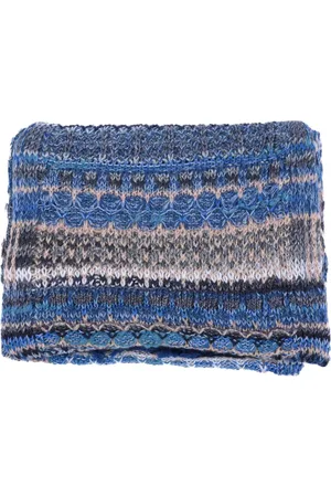 Missoni Tilbehør, Dame, Flerfarvet, ONE SIZE, Uld, Stilfuld Uldtørklæde
