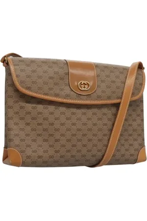 Gucci Pre-owned, Dame, , ONE SIZE, Uld, Pre-owned Laeder gucci-tasker
