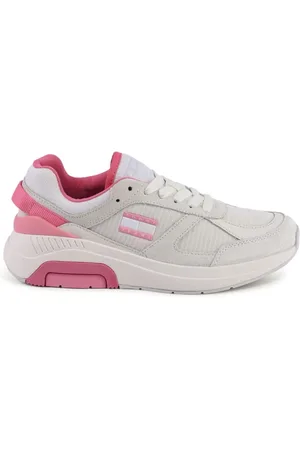 Tommy Hilfiger Sko, Dame, Hvid, 38 EU, Læder, Hvid Læder Sneaker til Kvinder