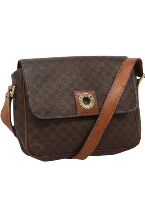 Céline Pre-owned, Dame, Brun, ONE SIZE, Uld, Pre-owned Laeder celine-tasker