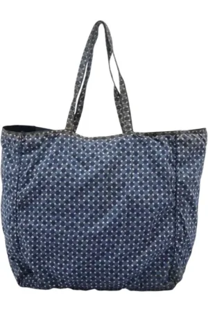 Prada Pre-owned, Dame, Blå, ONE SIZE, Nylon, Pre-owned nylon prada-tasker