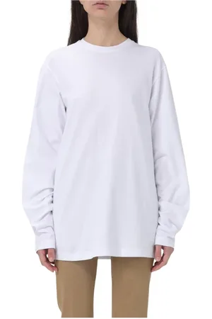 Sportmax Top, Dame, Hvid, M, Hvid Afslappet Pasform Tee