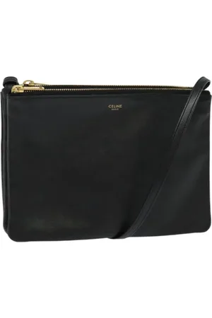 Céline Pre-owned, Dame, Sort, ONE SIZE, Uld, Pre-owned Laeder celine-tasker