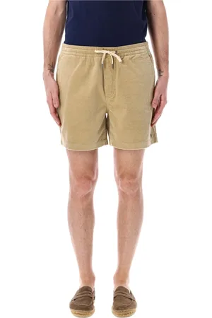 Ralph Lauren Shorts, Herre, Brun, S, Bomuld, Sporty Volley Shorts til Mænd