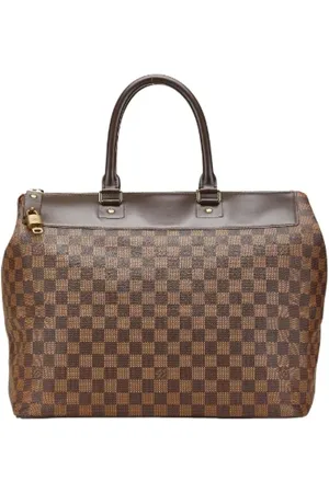 LOUIS VUITTON Pre-owned, Dame, Brun, ONE SIZE, Tyl, Pre-owned Canvas rejsetasker