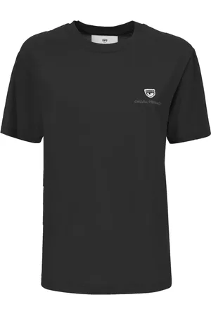 Chiara Ferragni Top, Dame, Sort, S, Uld, Stilfulde T-shirts og Polos