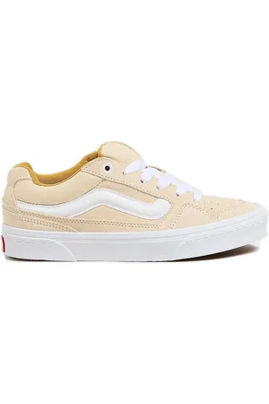 Vans Sko, Dame, , 36 EU, Creme Retro Sneakers Caldron Stil