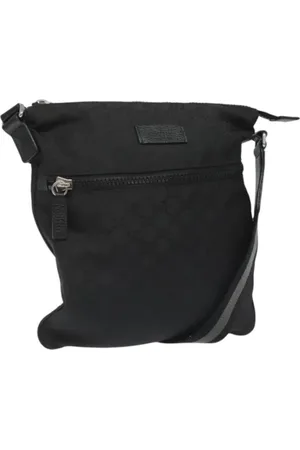 Gucci Pre-owned, Dame, Sort, ONE SIZE, Nylon, Pre-owned nylon gucci-tasker