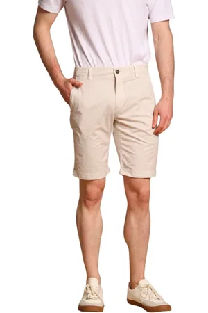 Masons Shorts, Herre, Hvid, 3XL, Bomuld, Herre Gulerod Fit Bermuda Shorts