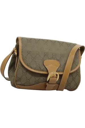 Gucci Pre-owned, Dame, , ONE SIZE, Uld, Pre-owned Canvas gucci-tasker