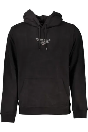 Tommy Hilfiger Sweathshirts & Hoodies, Herre, Sort, XL, Bomuld, Langærmet Hættetrøje