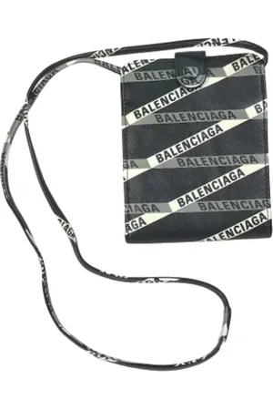 Balenciaga Pre-owned, Herre, Sort, ONE SIZE, Læder, Pre-owned Laeder balenciaga-tasker