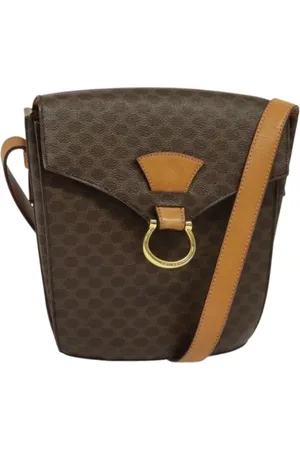 Céline Pre-owned, Dame, Brun, ONE SIZE, Uld, Pre-owned Laeder celine-tasker