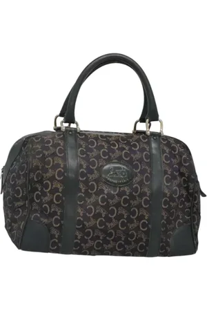Céline Pre-owned, Dame, Blå, ONE SIZE, Tyl, Pre-owned Canvas celine-tasker
