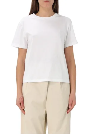 add Top, Dame, Hvid, M, Bomuld, Hvid Bomuld T-Shirt
