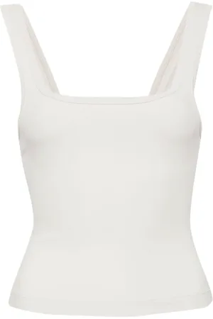 Entire Studios Top, Dame, , M, Rice Square Neck Tank Top