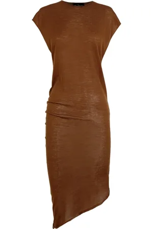 Cortana Bluser & Skjorter, Dame, Brun, XS, Bomuld, Donia, kanelstrik toppen