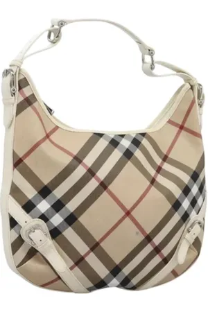 Burberry Pre-owned, Dame, , ONE SIZE, Uld, Pre-owned Laeder hndtasker