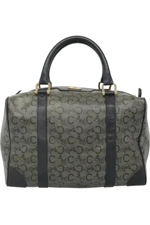 Céline Pre-owned, Dame, Blå, ONE SIZE, Uld, Pre-owned Laeder celine-tasker