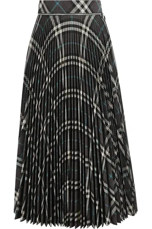 Burberry Nederdel, Dame, Flerfarvet, 3XS, Moderne Nederdele til Kvinder