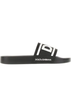 Dolce & Gabbana Sko, Herre, Sort, 43 EU, Uld, Behagelige sommersandaler til kvinder