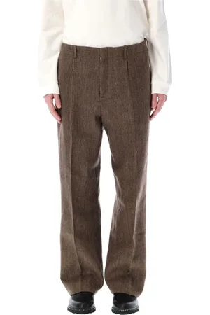 OUR LEGACY Bukser, Herre, Brun, XL, Linned, Chino Linnedbukser