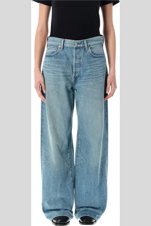 JUNYA WATANABE Jeans, Dame, Blå, XS, Denim, Bred Denim Jeans
