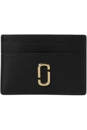 Marc Jacobs Tilbehør, Dame, Sort, ONE SIZE, Læder, Læderkortholderpung