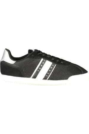 Tommy Hilfiger Sko, Dame, Sort, 39 EU, Polyester, Sorte polyester sneakers til kvinder