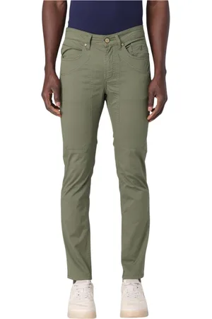 Jeckerson Bukser, Herre, Grøn, W32, Grønne Slim Fit Chinos