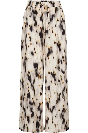 Co`Couture Bukser, Dame, Flerfarvet, S, Afslappede bukser Elisacc Ll 199-Bone