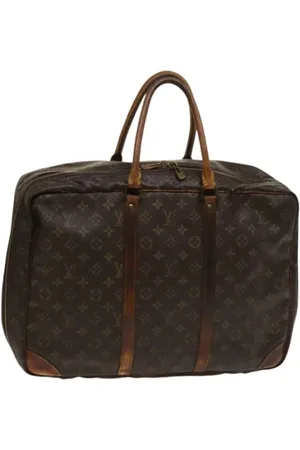 LOUIS VUITTON Pre-owned, Dame, Brun, ONE SIZE, Tyl, Pre-owned canvas tasker