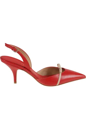 Salvatore Ferragamo Sko, Dame, Rød, 39 EU, Røde hælede Gylla pumps