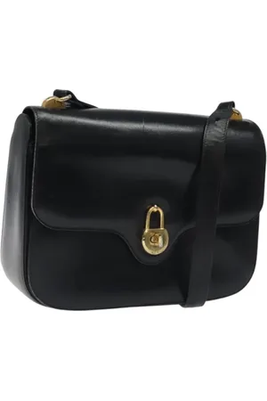Gucci Pre-owned, Dame, Sort, ONE SIZE, Uld, Pre-owned Laeder gucci-tasker