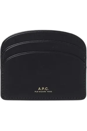 A.P.C. Tilbehør, Dame, Sort, ONE SIZE, Uld, Sort Kortholder Pung