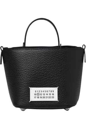 Maison Margiela Taske, Dame, Sort, ONE SIZE, Uld, Sort Top Håndtag Skuldertaske