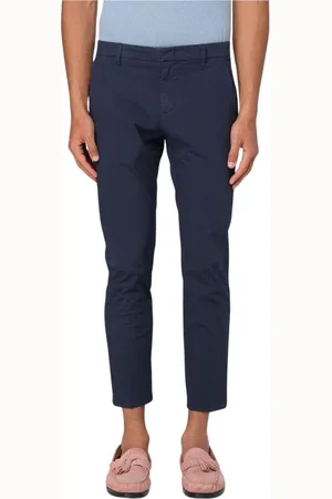 Dondup Bukser, Herre, Blå, W35, Marine Tailored Bukser
