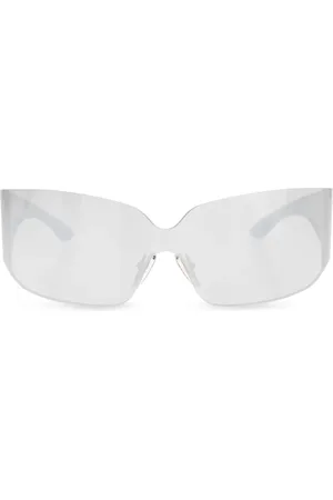 Balenciaga Tilbehør, unisex, Grå, ONE SIZE, Uld, Solbriller
