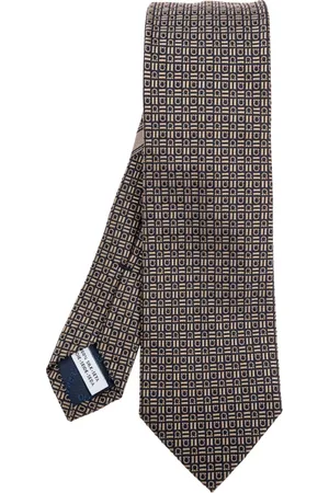 Salvatore Ferragamo Tilbehør, Herre, , ONE SIZE, Silkeslips