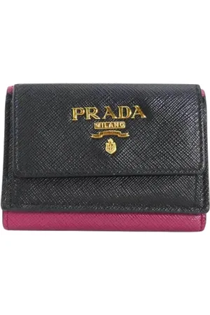Prada Pre-owned, Dame, Sort, ONE SIZE, Tyl, Pre-owned Laeder prada-tasker