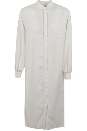 Fabiana Filippi Kjole, Dame, Hvid, 2XS, Elegant Kjole Samling