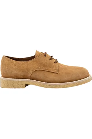 Buttero Sko, Herre, , 41 EU, Uld, Kobber Rød Brogue Sko